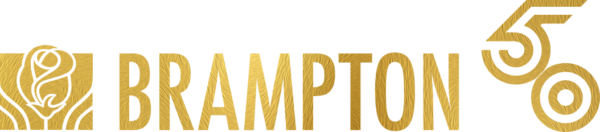 Brampton's 50th Birthday logo