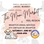 Community Artisan Market | Brampton Animal Services x The Mom Market Peel Region